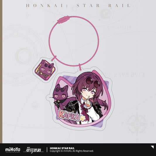 Honkai: Star Rail Character Cat Series Acrylic Pendant