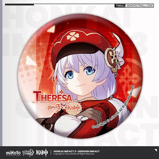 Honkai Impact 3rd Character Tinplate Badge
