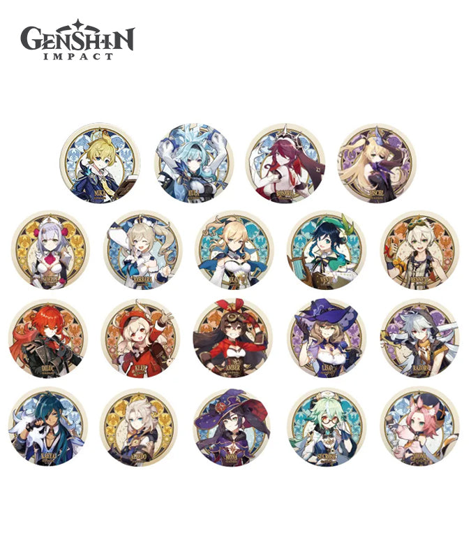 [Official Merchandise] Genshin Impact Mondstadt Character Badge