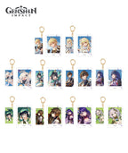[Official Merchandise] Genshin FES2023 Series: Acrylic Keychain Charm & Polaroid Set