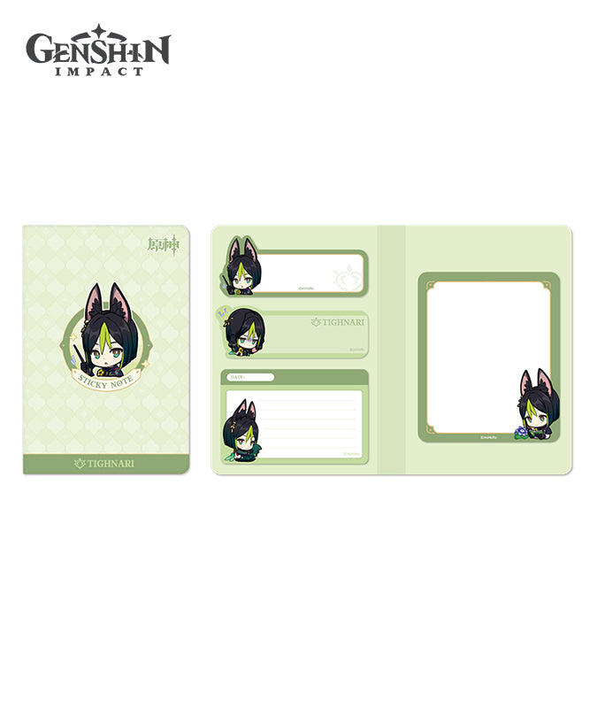 Sumeru Chibi Character Expression Sticker Memo Notepad
