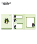 Sumeru Chibi Character Expression Sticker Memo Notepad