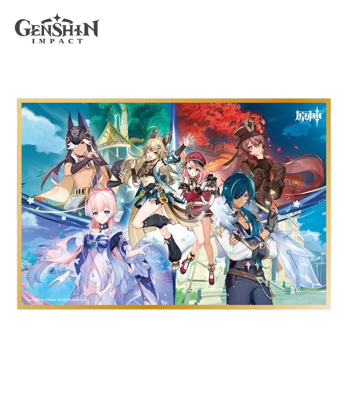 Genshin Impact Theme Series Shikishi Art Board