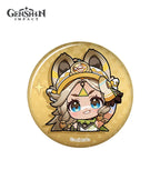 [Official Merchandise] Genshin Impact Natlan Chibi Character Expression Sticker Badges