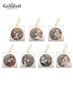 [Official Merchandise] Genshin Concert 2023 Melodies of an Endless Journey: Character CD-Style Keychain Charms