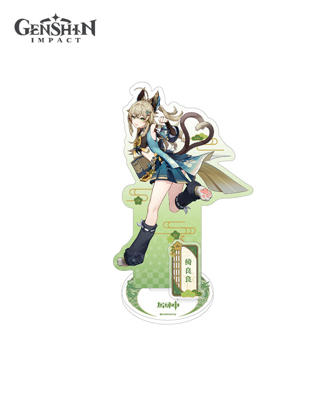 Genshin Impact Inazuma Raiden Shogun Sangonomiya Kokomi Character Acrylic Stands