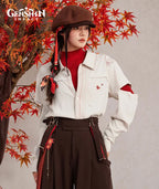 [Official Merchandise] Kaedehara Kazuha Impression Clothing Shirt & Knit Set