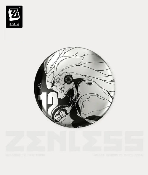 Zenless Zone Zero Temporal Frequencies Series Mirror Metal Badge