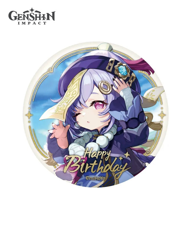 [Official Merchandise] Genshin Day of Destiny Birthday Series Character Badges