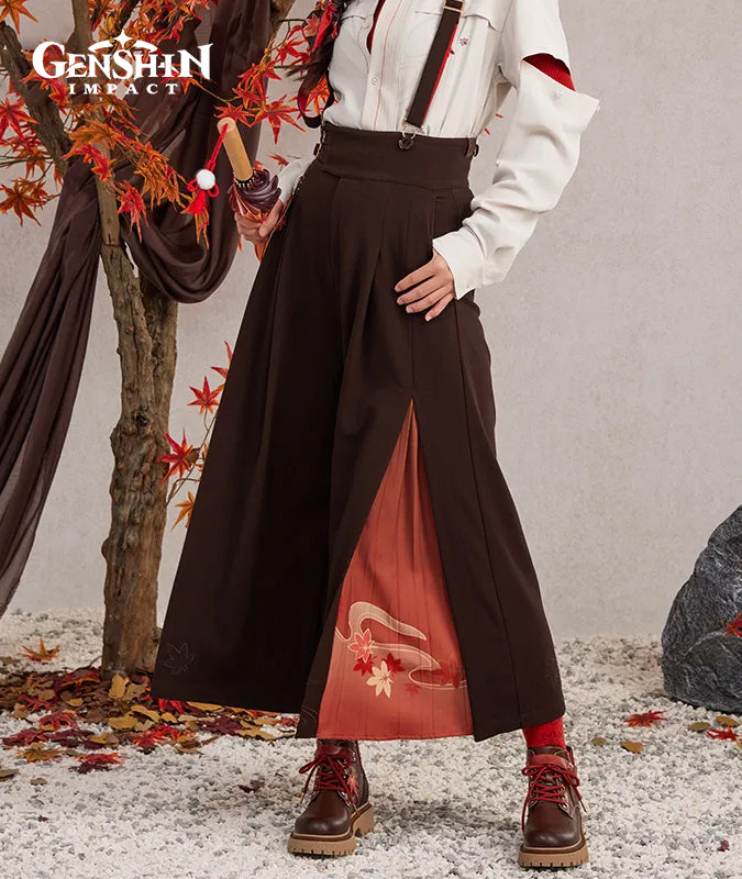 [Official Merchandise] Kaedehara Kazuha Impression Clothing Wide-Leg Pants Fashion Overalls