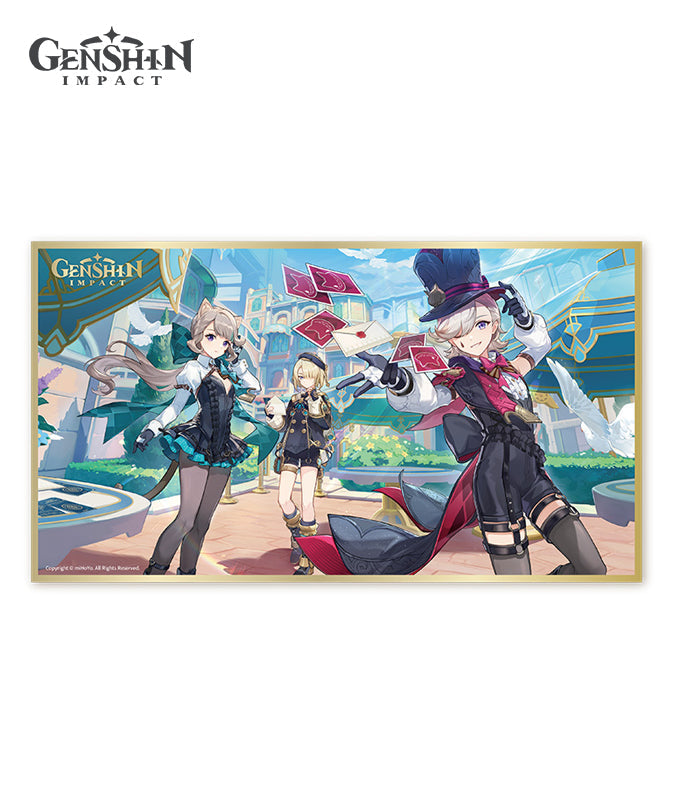 [Official Merchandise] Game Art Exhibition 2023: Shikishi Art Board and Mouse Pad