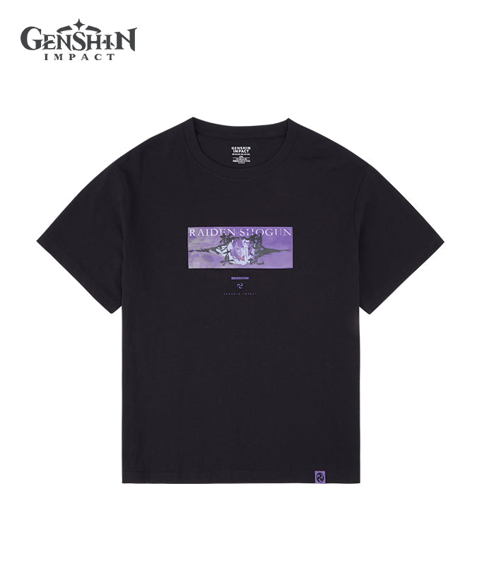 [Official Merchandise] Raiden Shogun Themed Impression Series T-Shirt