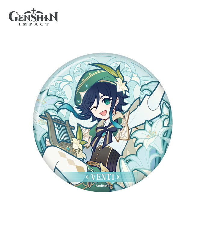 [Official Merchandise] Genshin Impact Windblume's Breath Badges