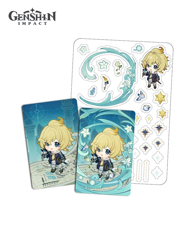 [Official Merchandise] Genshin Impact Starlit Letter Trading Card Set