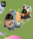 Zenless Zone Zero Bangboo Shaped Pillow Sharkboo Penguinboo Butler Plush Toys