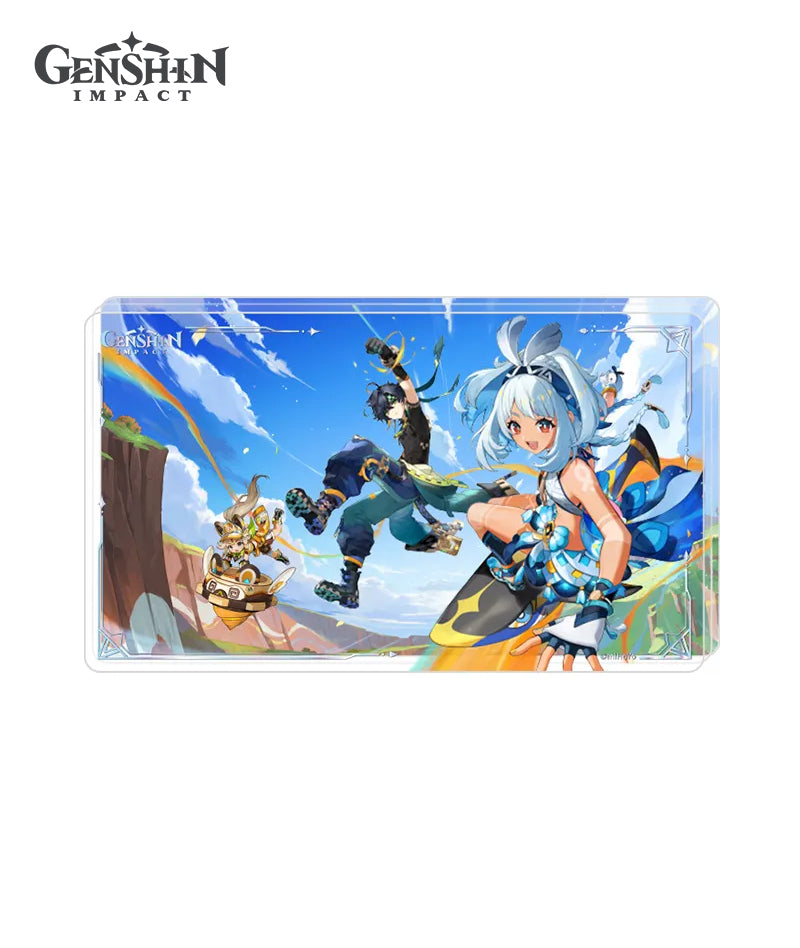 Genshin Impact Blaze to Natlan Series Badge Folder Merch