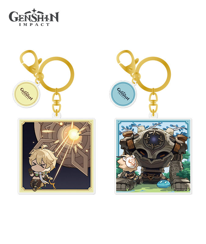 Game Art Exhibition 2023: Chibi Acrylic Keychains