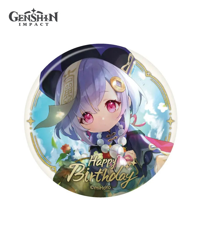 [Official Merchandise] Genshin Day of Destiny Birthday Series Character Badges