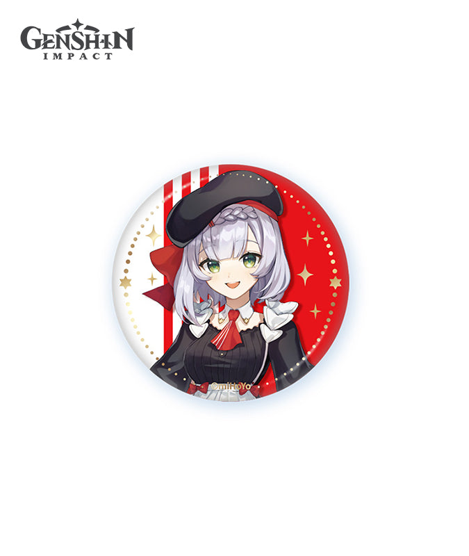 [Official Merchandise] Outland Gastronomy Diluc Noelle Badge Stand