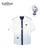 [Official Merchandise] Kamisato Ayaka Impression Clothing Short Sleeves Shirt