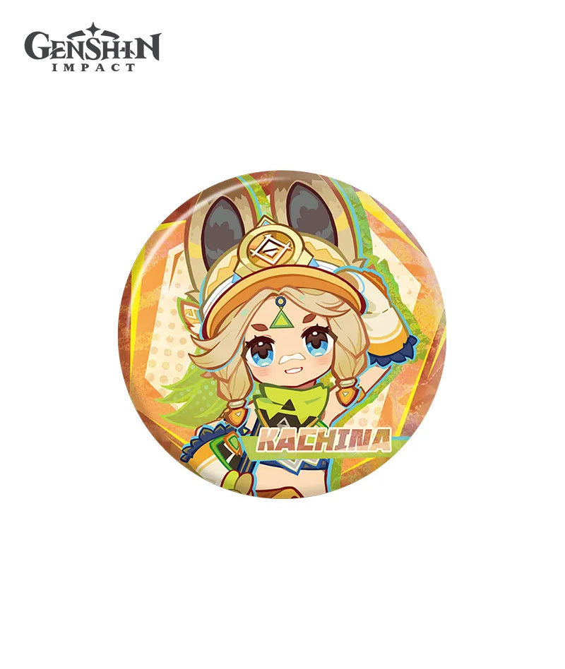 [Official Merchandise] Genshin Impact Natlan Merch: Badge, Hanging Mirror and Tickets