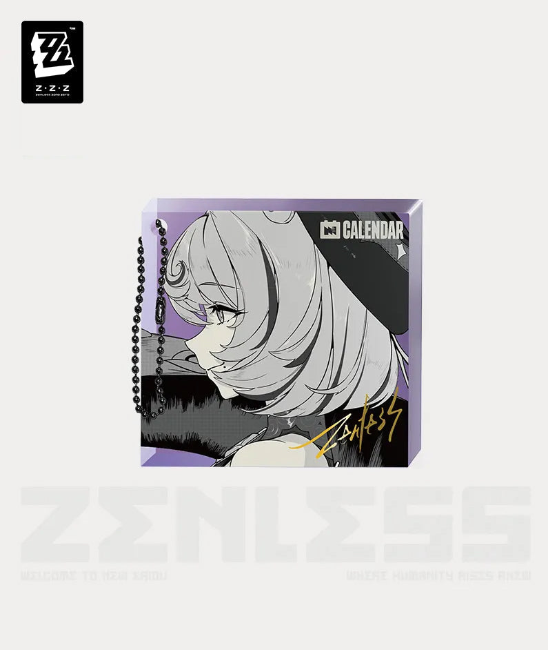 [Official Merch] Zenless Zone Zero Temporal Frequencies Series Thick Acrylic Charm