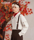 [Official Merchandise] Kaedehara Kazuha Impression Clothing Shirt & Knit Set