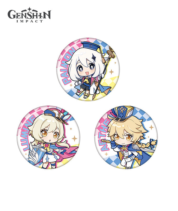 [Official Merchandise] 2023 Genshin Impact Bilibili World Event Souvenirs Badge, Pillow and Keychain