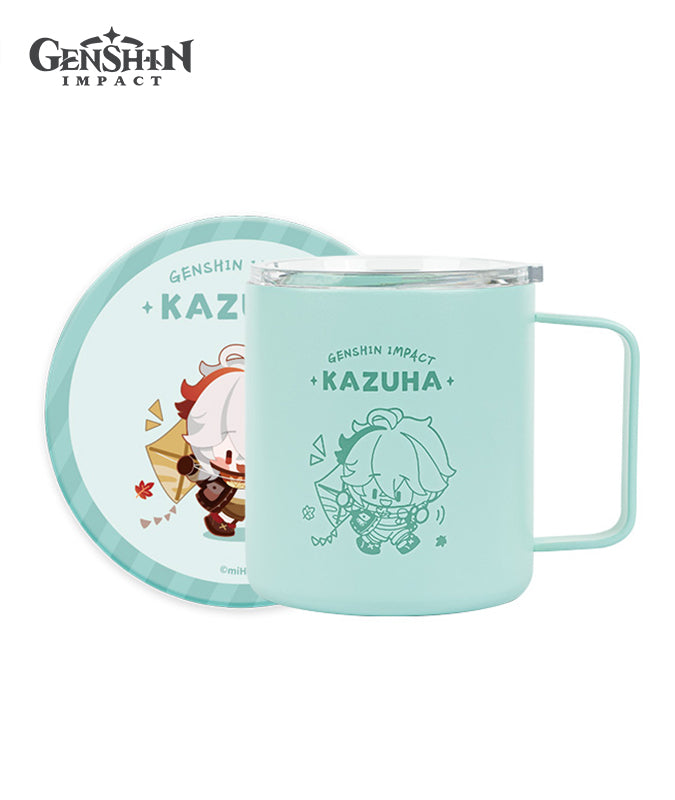 Genshin Impact Go Camping! Series: Stainless Steel Mug with Coaster