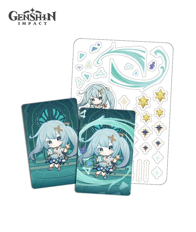 Genshin Impact Starlit Letter Trading Card Set
