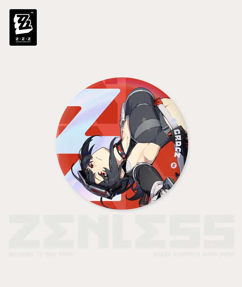 Zenless Zone Zero Temporal Frequencies Series Tinplate Badge