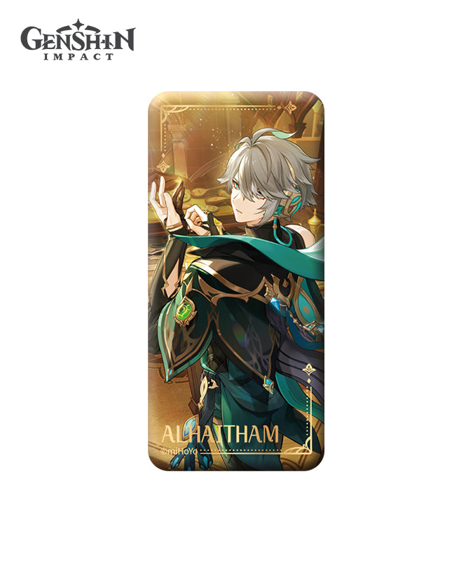 Genshin Impact Theme Character Rectangle Badge Furina