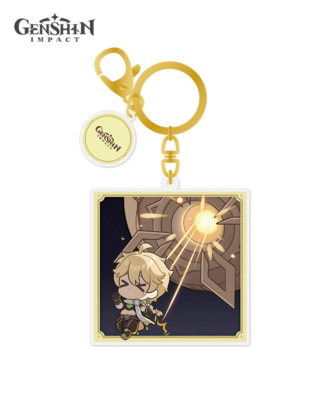 [Official Merchandise] Game Art Exhibition 2023: Chibi Acrylic Keychains