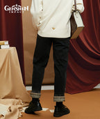 [Official Merchandise] Diluc Impression Clothing Jeans