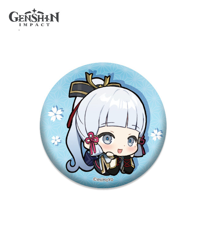 Genshin Impact Theme Chibi Expression Sticker Badges