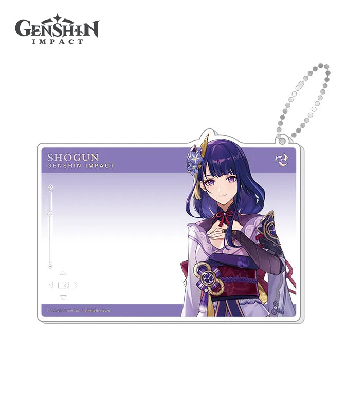 [Official Merchandise] Genshin Anniversary Series Character Acrylic Photocard