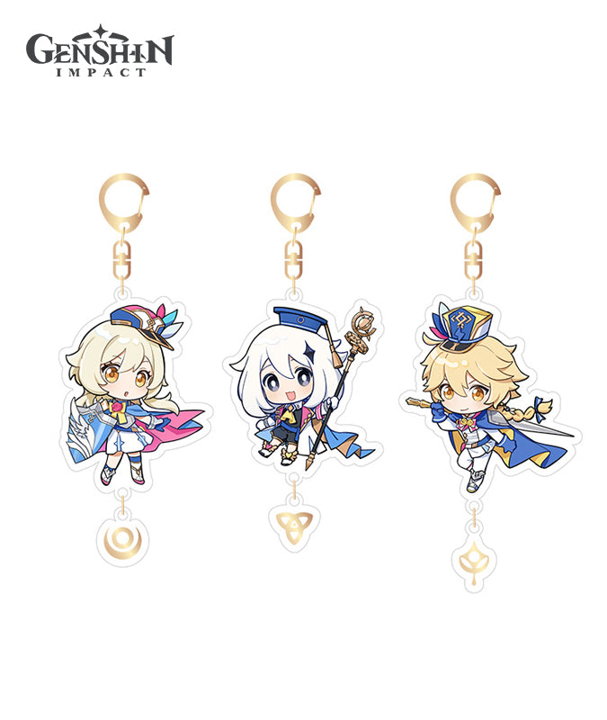 [Official Merchandise] 2023 Genshin Impact Bilibili World Event Souvenirs Badge, Pillow and Keychain