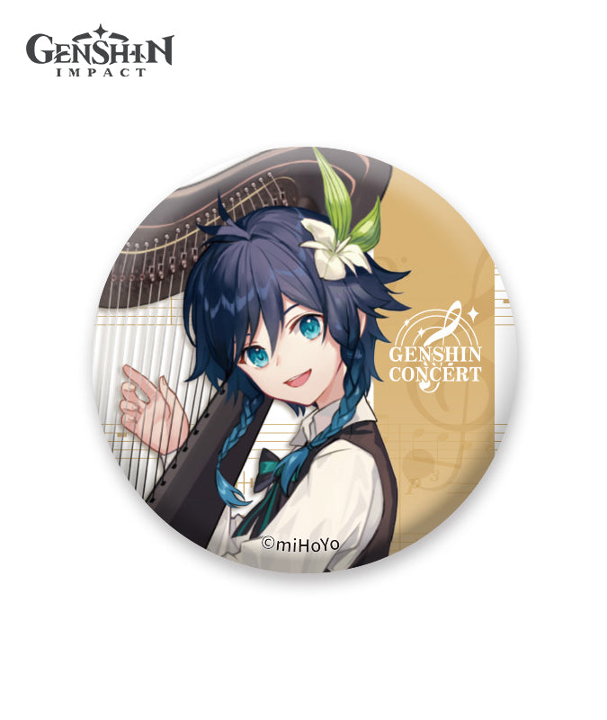 [Official Merchandise] Genshin Symphony Into A Dream Chibi Character Badge