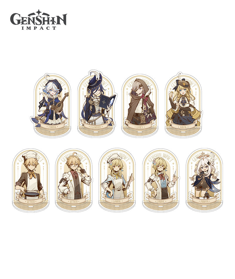 [Official Merchandise] Genshin Impact Clorinde Shadow Hunting Merch: Badge, Stand, Fridge Magnet