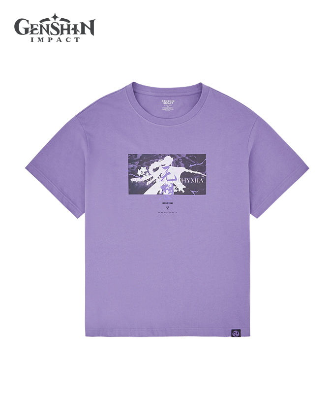 [Official Merchandise] Raiden Shogun Themed Impression Series T-Shirt
