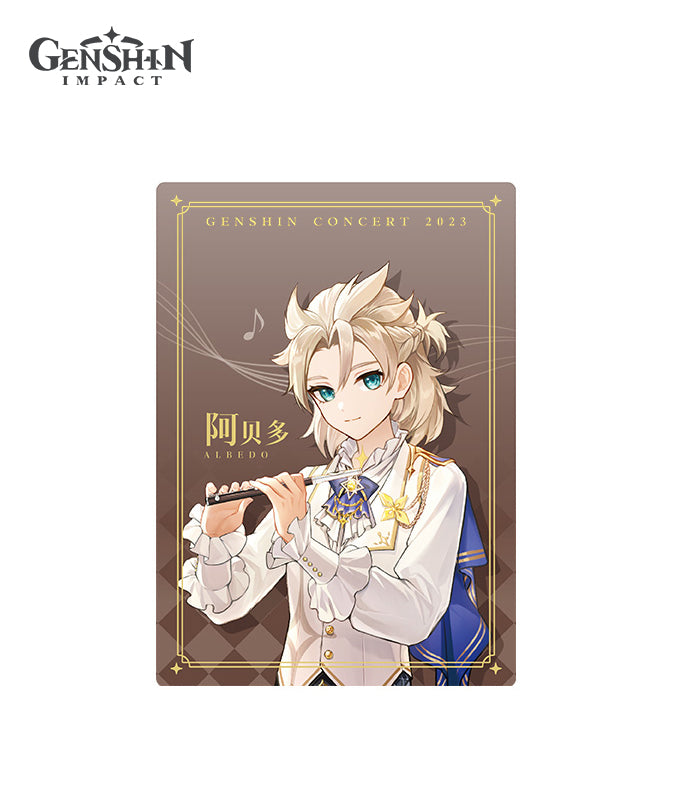 [Official Merchandise] Genshin Concert 2023 Melodies of an Endless Journey:Characte Photo Cards