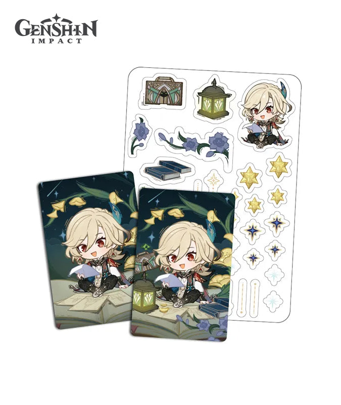 [Official Merchandise] Genshin Impact Starlit Letter Trading Card Set