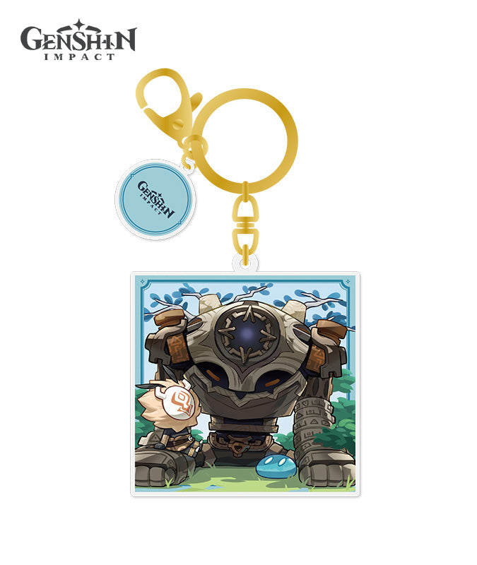 Genshin Impact Game Art Exhibition 2023: Chibi Acrylic Keychains