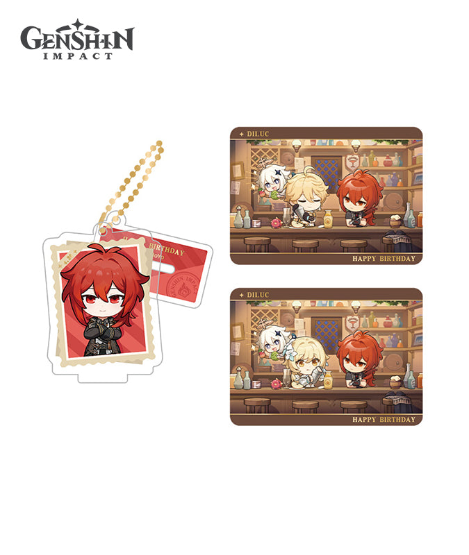 [Official Merchandise] Happy Birthday Series Character Stand Trading Cards Set