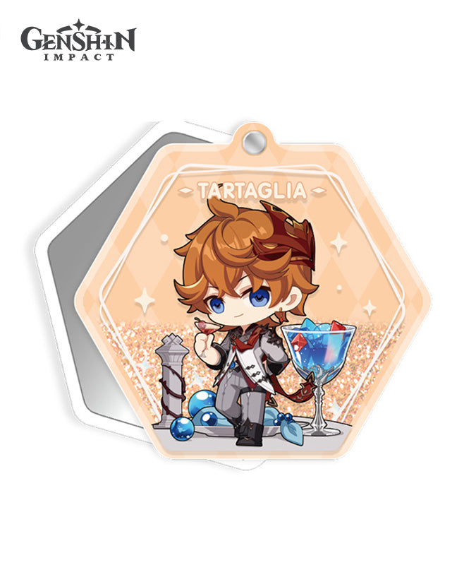 [Official Merchandise] Genshin Impact Sweet Summer Glitter Quicksand Mirror