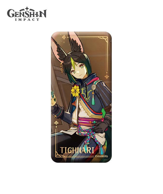 Genshin Impact Theme Character Rectangle Badge Furina