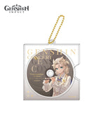 [Official Merchandise] Genshin Concert 2023 Melodies of an Endless Journey: Character CD-Style Keychain Charms