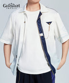 [Official Merchandise] Kamisato Ayaka Impression Clothing Short Sleeves Shirt