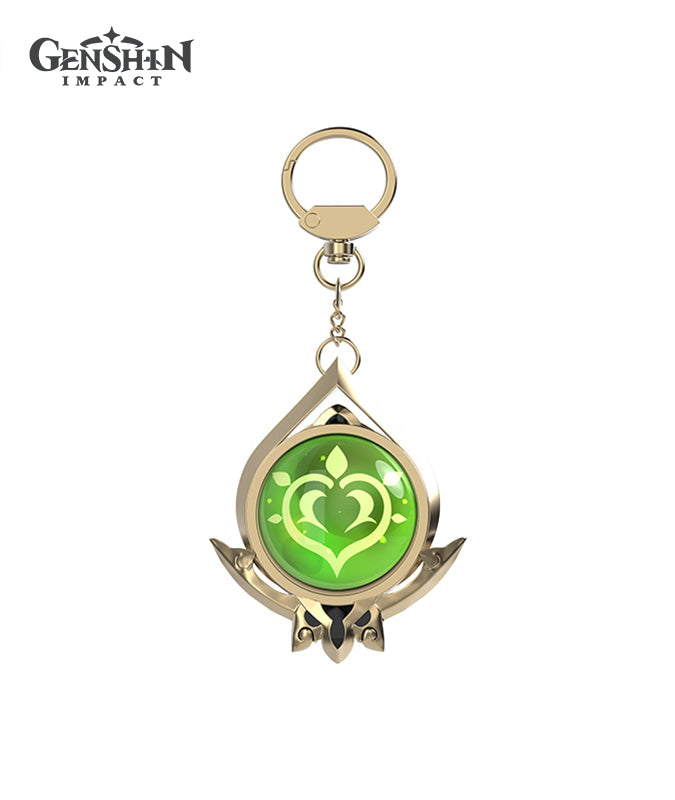 [Official Merchandise] Genshin Impact Theme Vision Keychain Charm