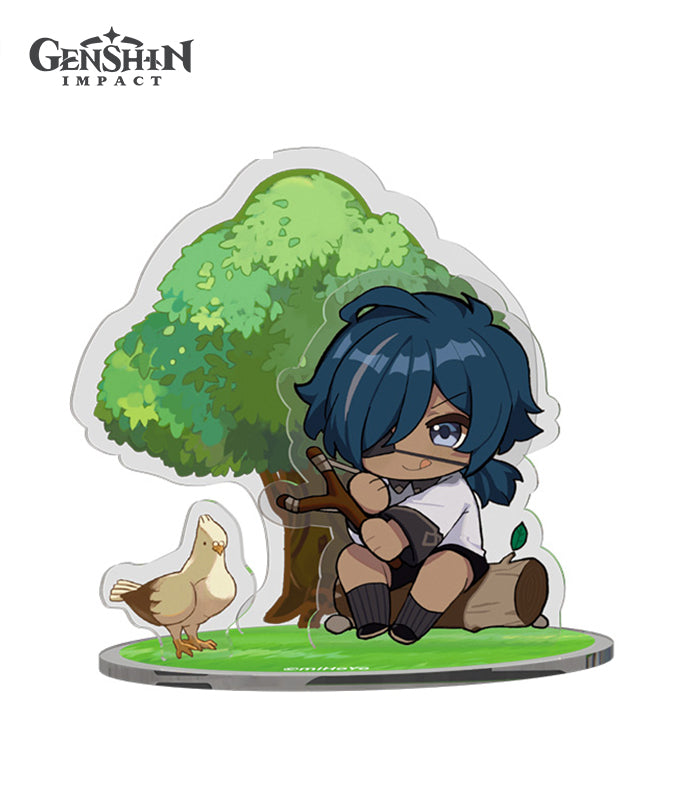 Genshin Impact Childhood Dreams Chibi Character Acrylic Stand